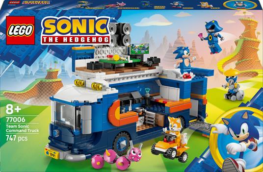 LEGO Sonic (77006). Camion di comando Team Sonic