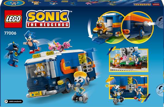 LEGO Sonic (77006). Camion di comando Team Sonic - 4