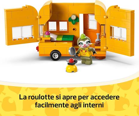 LEGO Animal Crossing 77054 La Roulotte e il Negozio di Giardinaggio di Florindo, Gioco per Bambini 7+ con Macchina Giocattolo - 3