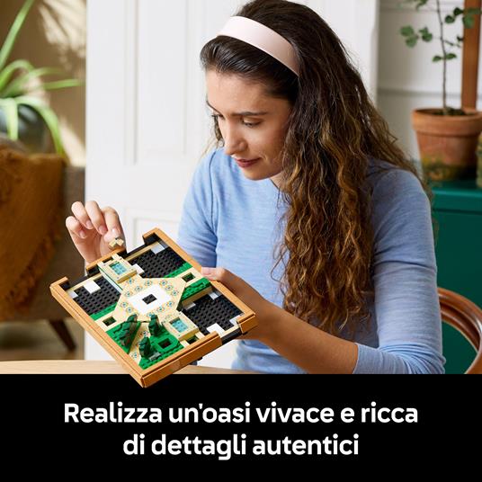 LEGO Icons 10359 Il Giardino della Fontana, Modellino da Costruire per Adulti da Collezione, Idea Regalo per Donna o Uomo - 2