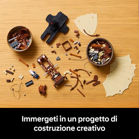 LEGO Icons 10363 Macchina Volante di Leonardo da Vinci, Modellino da Costruire per Adulti da Collezione, Regalo Uomo o Donna - 2