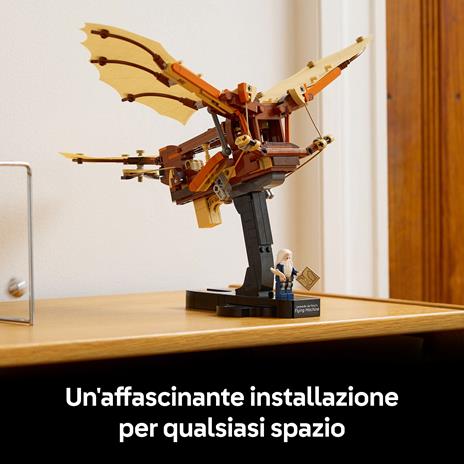 LEGO Icons 10363 Macchina Volante di Leonardo da Vinci, Modellino da Costruire per Adulti da Collezione, Regalo Uomo o Donna - 5