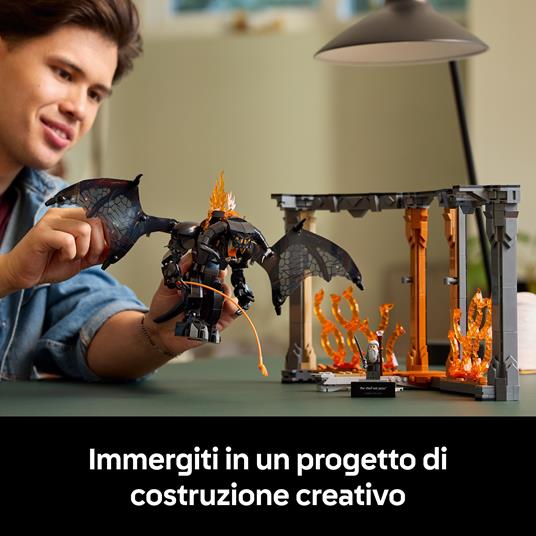 LEGO Icons 10367 Il Signore degli Anelli: Book Nook del Balrog - 2