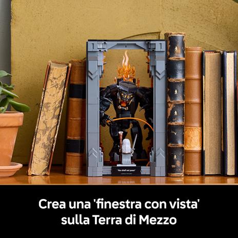 LEGO Icons 10367 Il Signore degli Anelli: Book Nook del Balrog - 3
