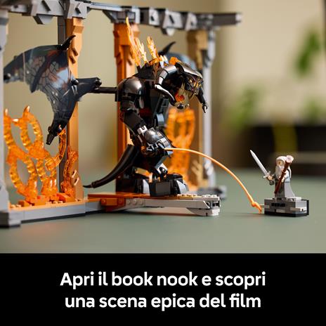 LEGO Icons 10367 Il Signore degli Anelli: Book Nook del Balrog - 4