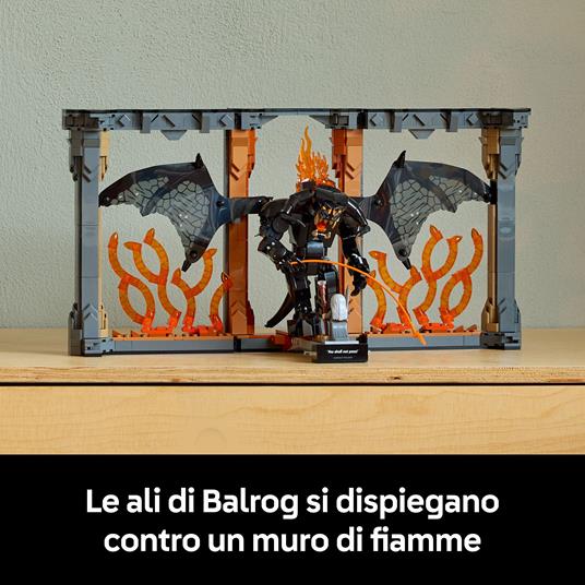 LEGO Icons 10367 Il Signore degli Anelli: Book Nook del Balrog - 5