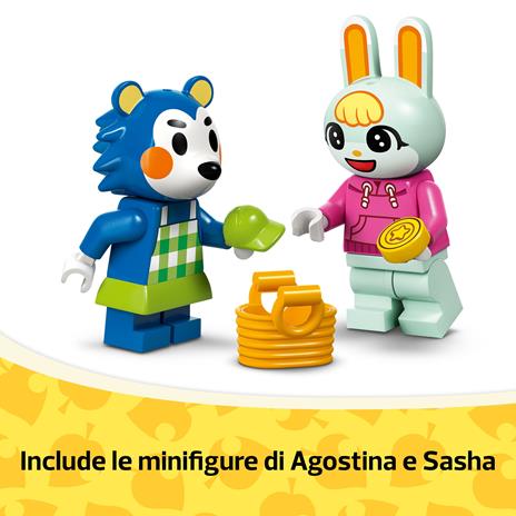 LEGO Animal Crossing 77055 La Sartoria delle Sorelle Ago e Filo, Gioco per Bambini 6+ con Negozio Giocattolo e Accessori - 3