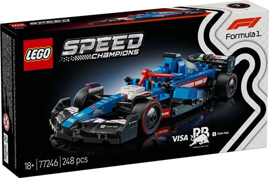 LEGO Speed Champions 77246 Auto da corsa F1 Visa Cash App RB VCARB 01