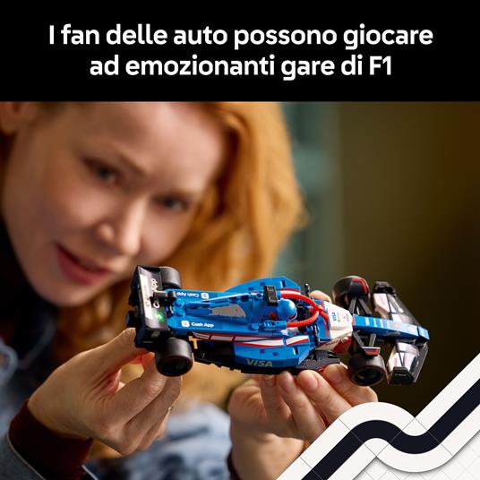 LEGO Speed Champions 77246 Auto da corsa F1 Visa Cash App RB VCARB 01 - 2