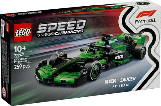 LEGO Speed Champions 77247 Auto da corsa KICK Sauber F1 Team C44