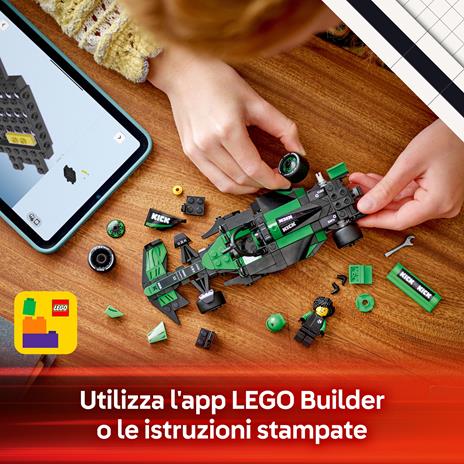 LEGO Speed Champions 77247 Auto da corsa KICK Sauber F1 Team C44 - 5