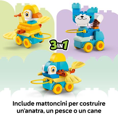 LEGO DUPLO Town Animali su ruote 3 in 1 - 3