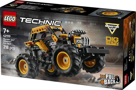 LEGO Technic (42199). Pull-Back Monster Jam DIGatron - 9