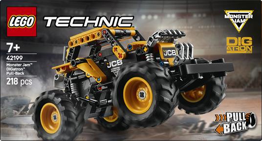 LEGO Technic (42199). Pull-Back Monster Jam DIGatron - 10