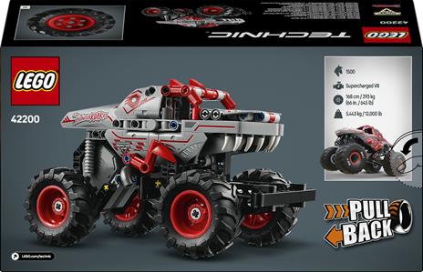 LEGO Technic (42200). Pull-Back ThunderROARus - 9