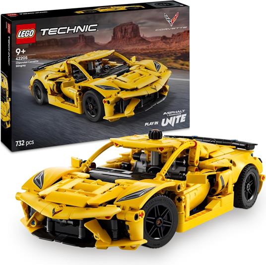 LEGO Technic (42205). Chevrolet Corvette Stingray