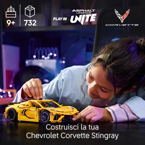 LEGO Technic (42205). Chevrolet Corvette Stingray - 2