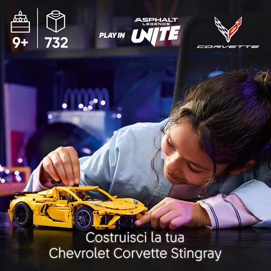 LEGO Technic (42205). Chevrolet Corvette Stingray - 2