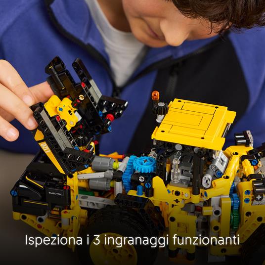LEGO Technic Pala gommata Volvo L120 Electric - 4