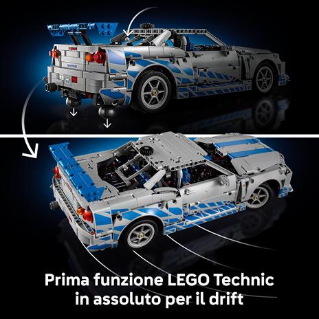 LEGO Technic (42210). Auto Nissan Skyline GT-R (R34) 2 Fast 2 Furious - 2