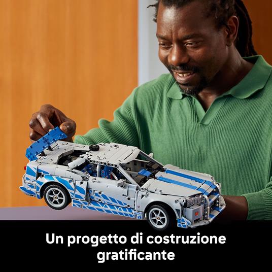 LEGO Technic (42210). Auto Nissan Skyline GT-R (R34) 2 Fast 2 Furious - 5