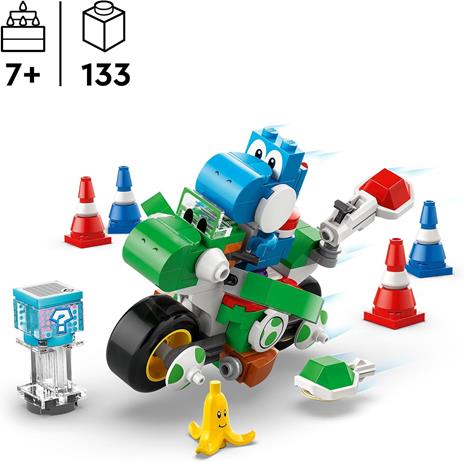 LEGO Super Mario 72031 Mario Kart : Moto Yoshi, Giocattolo Interattivo, Giochi per Bambini 7+, Regalo Nintendo da Collezione - 2