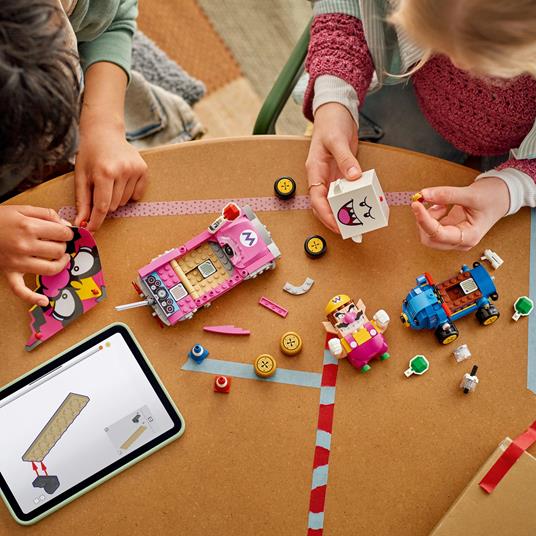 LEGO Super Mario (72038). Mario Kart  Wario e Re Boo - 3