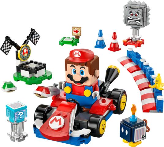 LEGO Super Mario (72043). Mario Kart  LEGO® Mario interattivo e Kart standard - 2
