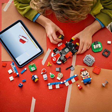 LEGO Super Mario (72043). Mario Kart  LEGO® Mario interattivo e Kart standard - 3