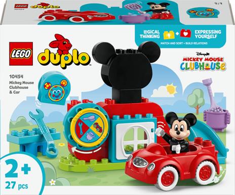 LEGO DUPLO Disney (10454). La casa e lauto di Topolino