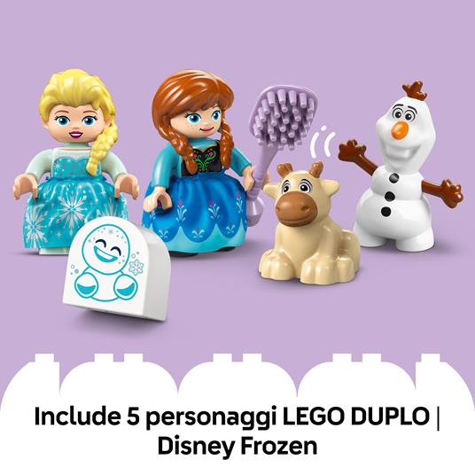 LEGO DUPLO Disney La festa al castello di Anna ed Elsa Frozen - 5