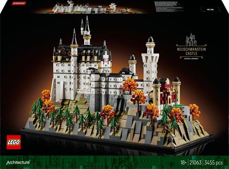 LEGO Architecture (21063). Castello di Neuschwanstein