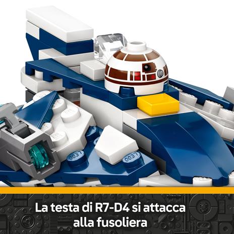 LEGO Star Wars Microfighter Jedi Starfighter di Plo Koon - 5