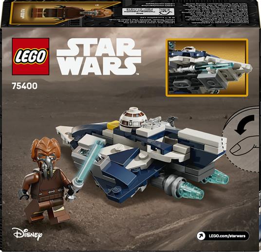 LEGO Star Wars (75400). Microfighter Jedi Starfighter di Plo Koon - 8