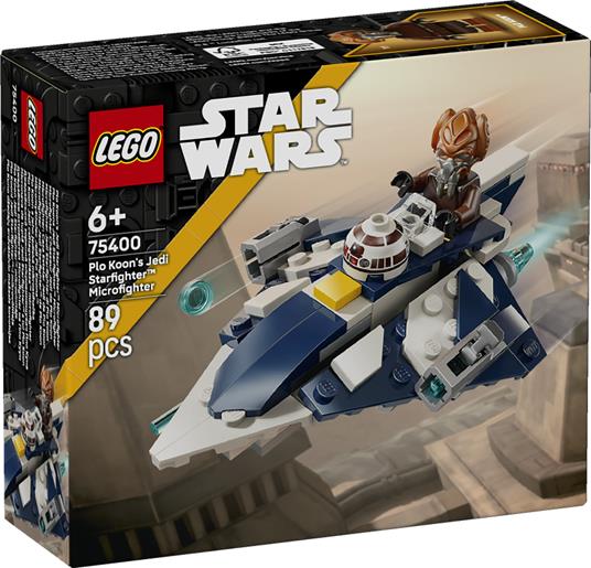 LEGO Star Wars (75400). Microfighter Jedi Starfighter di Plo Koon - 9