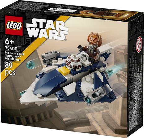 LEGO Star Wars (75400). Microfighter Jedi Starfighter di Plo Koon - 10