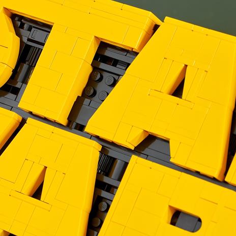 LEGO Star Wars 75407. Logo Star Wars in mattoncini - 5