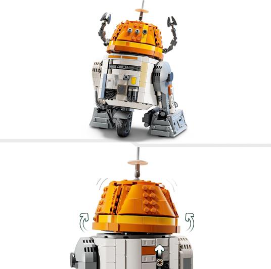 LEGO Star Wars 75416 Droide Astromeccanico Chopper (C1-10P) - 3