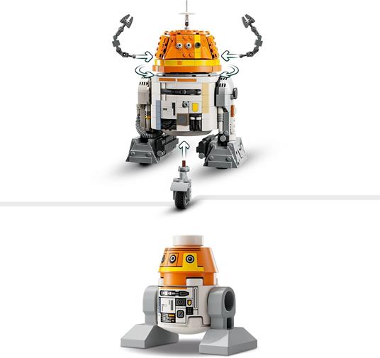 LEGO Star Wars 75416 Droide Astromeccanico Chopper (C1-10P) - 4