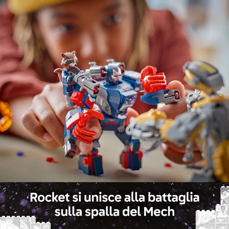 LEGO Super Heroes Marvel (76322). Avengers: Endgame Thor contro Chitauri - 3