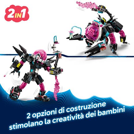 LEGO DREAMZzz (71495). Mateo vs. Mech Cyber Ragno - 2