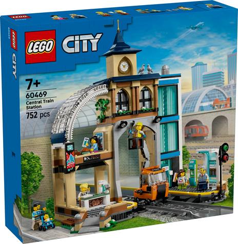 LEGO City (60469). Trains Stazione centrale