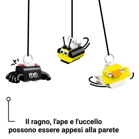 LEGO Classic 11042 Scatola della Felicità Creativa, Set di Costruzioni con Mattoncini Colorati, Giochi Creativi Bambini 5+ - 2