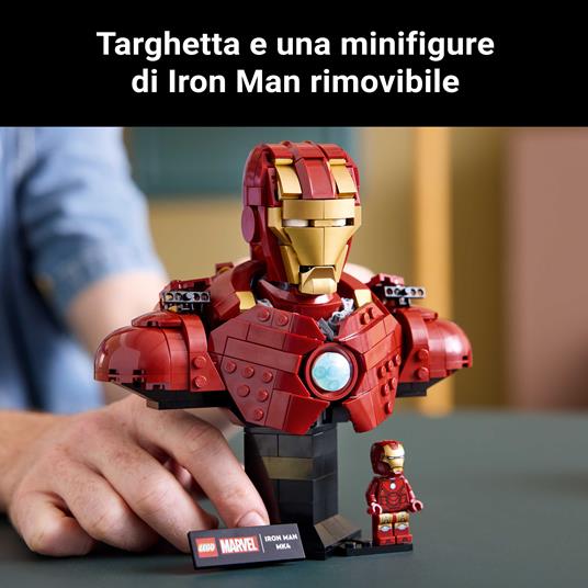 LEGO Super Heroes Marvel (76327). Busto di Iron Man MK4 - 4