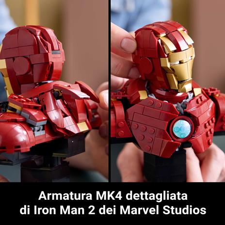 LEGO Super Heroes Marvel (76327). Busto di Iron Man MK4 - 5