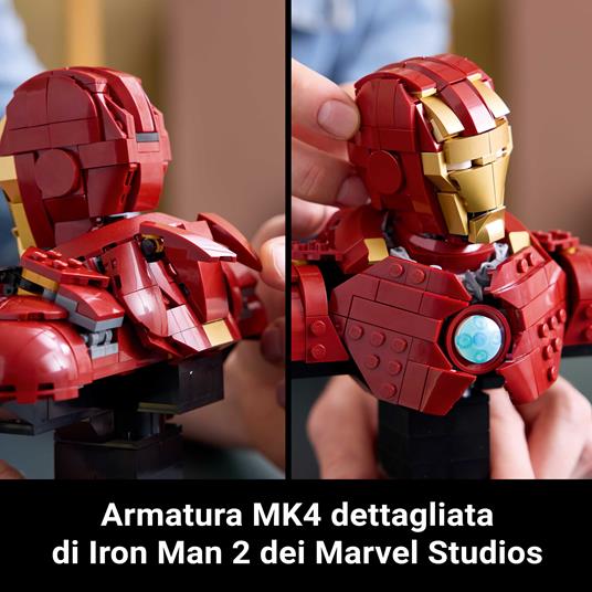 LEGO Super Heroes Marvel (76327). Busto di Iron Man MK4 - 5