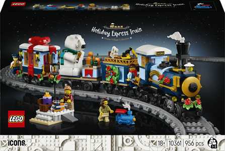 Giocattolo LEGO Icons (10361). Treno espresso festivo LEGO