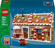 LEGO Iconic (40809). Casa di pan di zenzero festiva