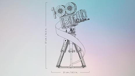 LEGO Disney 43230 Cinepresa Omaggio a Walt Disney 100° Anniversario con Minifigure di Topolino e Minnie Regali Donna e Uomo - 4