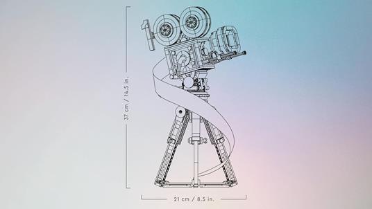 LEGO Disney 43230 Cinepresa Omaggio a Walt Disney 100° Anniversario con Minifigure di Topolino e Minnie Regali Donna e Uomo - 4